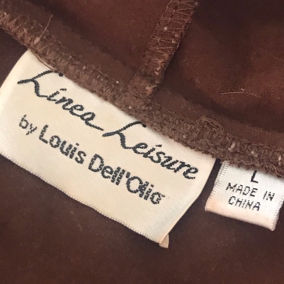 Linea Leisure Zip Hoodie Faux Leather Sleeves L - Picture 6 of 8